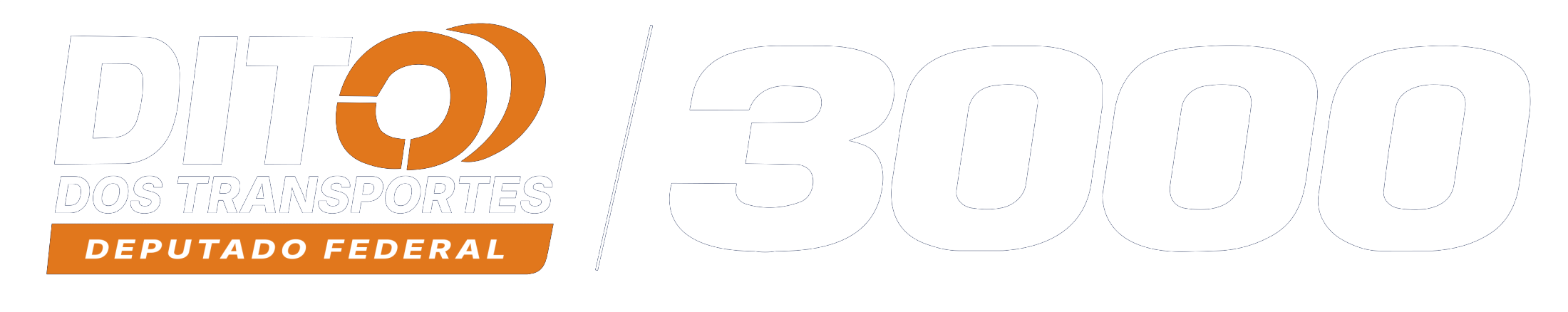 Dito dos Transportes, Deputado Federal 3000